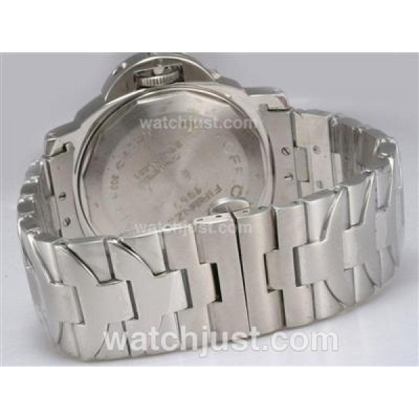 Panerai Luminor PAM 124 Swiss Valjoux 7750 Movement Working Power Reserve S/S