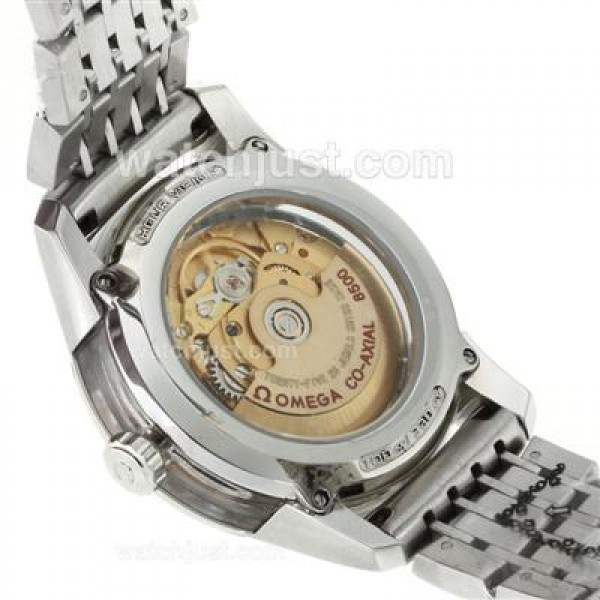 UK Best Quality Omega De Ville Replica Watches With Black Dials For Men