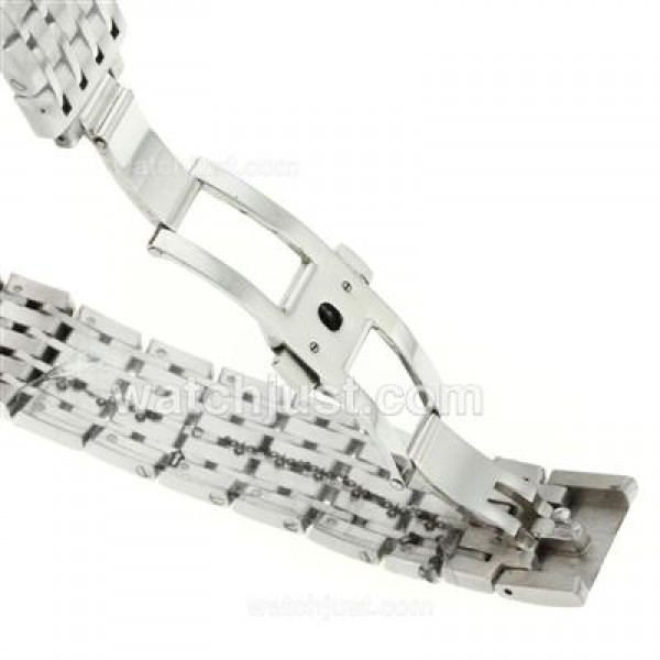 UK Best Quality Omega De Ville Replica Watches With Black Dials For Men