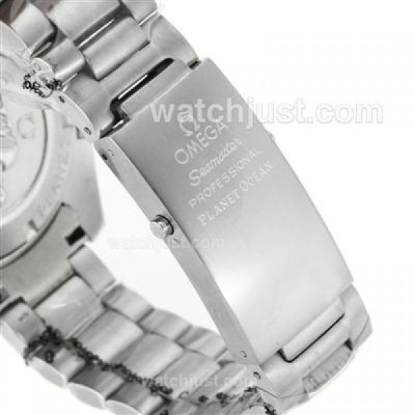 Omega Seamaster Planet Ocean Working Chronograph with Black Dial S/S