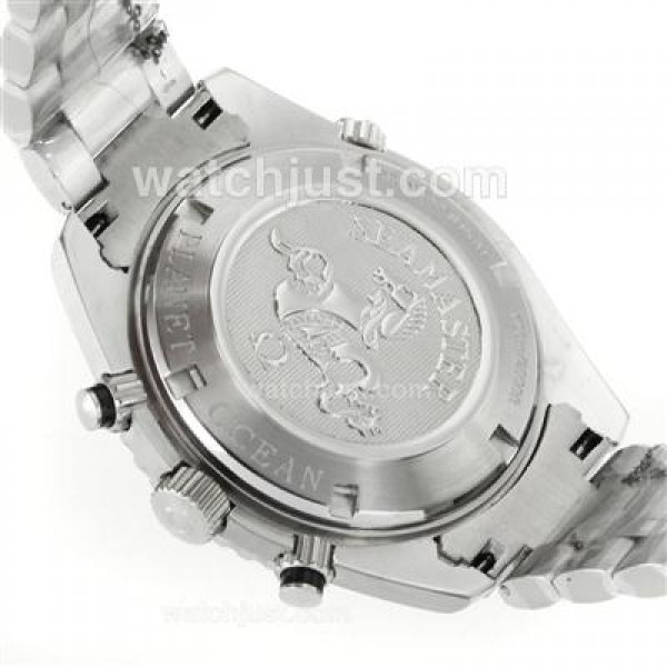 Omega Seamaster Planet Ocean Working Chronograph with Black Dial S/S