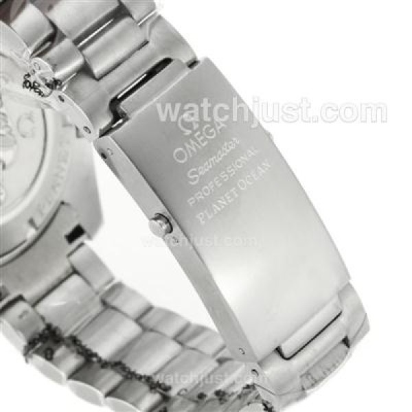 Omega Seamaster Planet Ocean Automatic Orange Bezel with Black Dial S/S