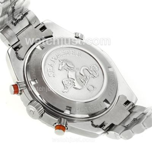 Omega Seamaster Planet Ocean Automatic Orange Bezel with Black Dial S/S