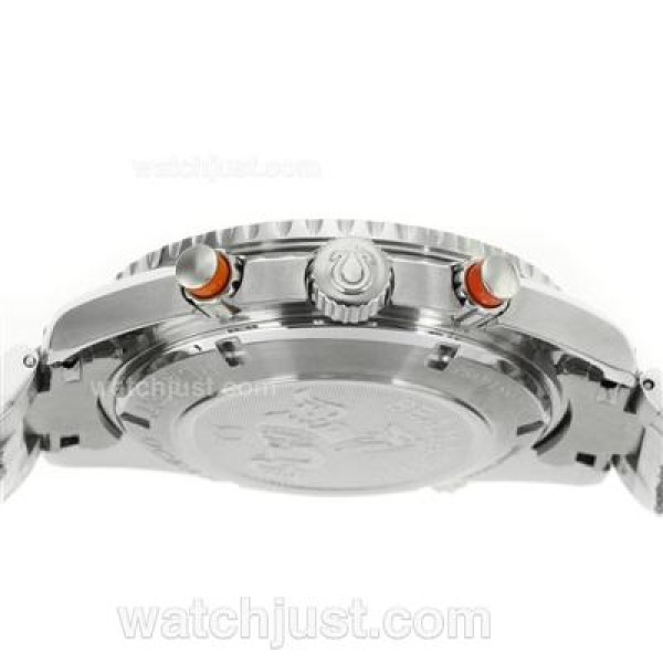 Omega Seamaster Planet Ocean Automatic Orange Bezel with Black Dial S/S