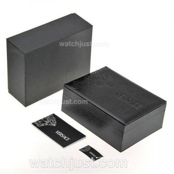 Versace High Quality Black Wooden Box Set with Guarantee