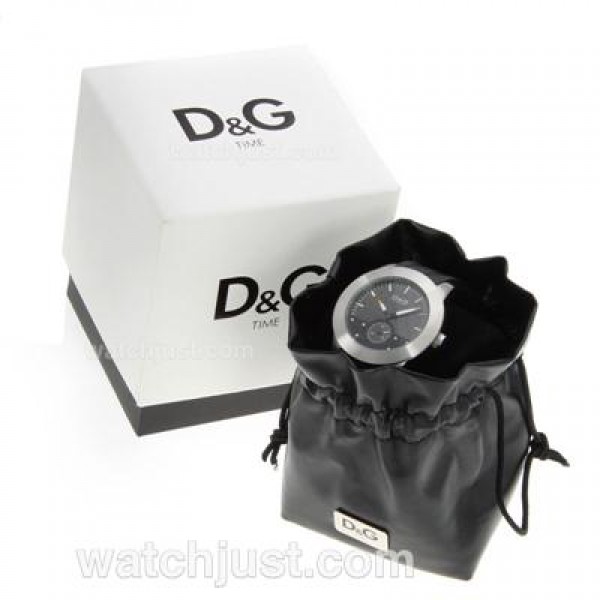 D&G High Quality Black Leather Bag Set with Instruction Manual