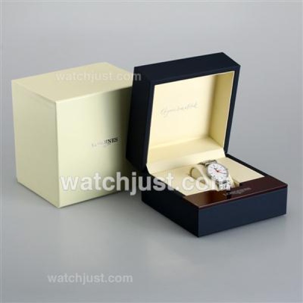 Longines High Quality Dark Blue Wooden Box Set with Guarantee