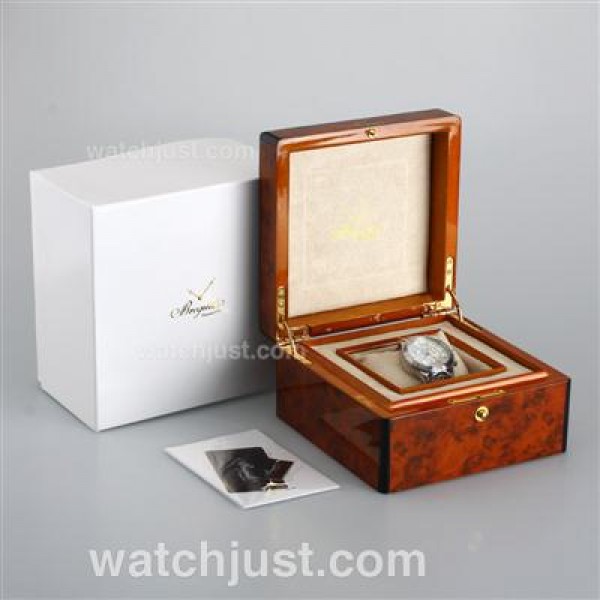 Breguet High Quality Dark Brown Wooden Box Set with Instruction Manual