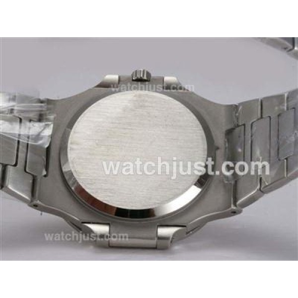 Patek Philippe Nautilus Jumbo MBW Swiss ETA 2824 Movement with Black Dial