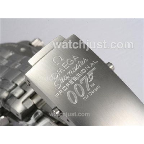 Omega Seamaster 007 James Bond 40 Anniversary Swiss ETA 2836 Movement with Blue Bezel and Dial