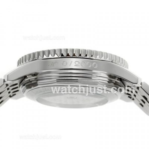 Breitling Montbrillant Chronograph Swiss Valjoux 7750 Movement Stick Markers with White Dial S/S-Sapphire Glass