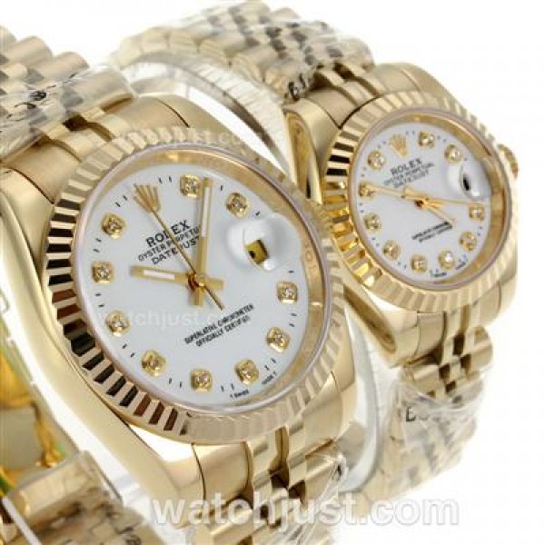 High Quality Rolex Datejust Replica Watches With White Dials Online