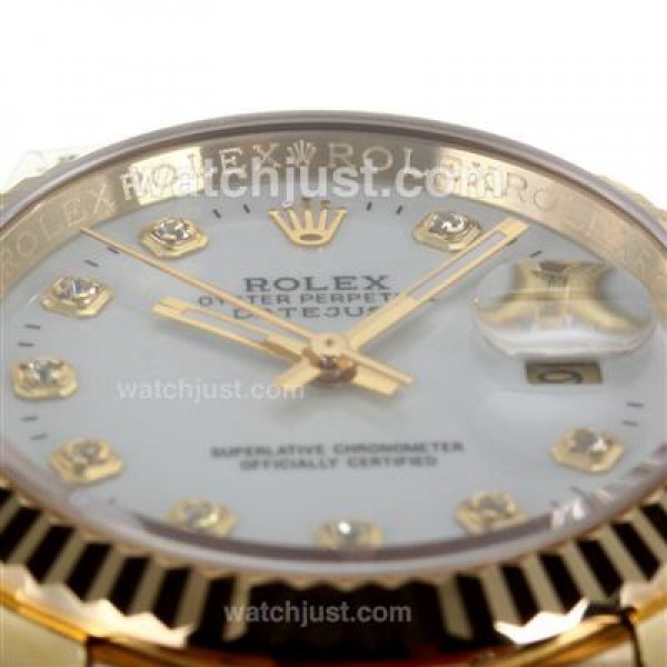 High Quality Rolex Datejust Replica Watches With White Dials Online
