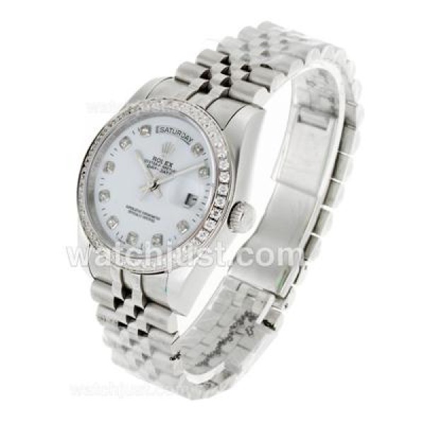 Cheap Rolex Day-Date Replica Watches With White Dials For Sale