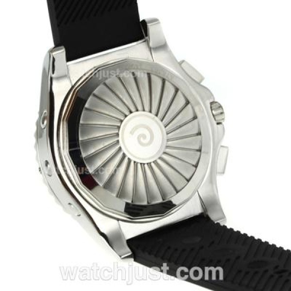 Breitling Emergency Digital Displayer PVD Bezel with Brown Dial-Rubber Strap