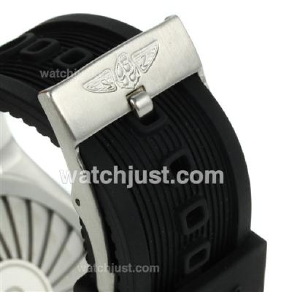 Breitling Emergency Digital Displayer with Blue Dial-Rubber Strap