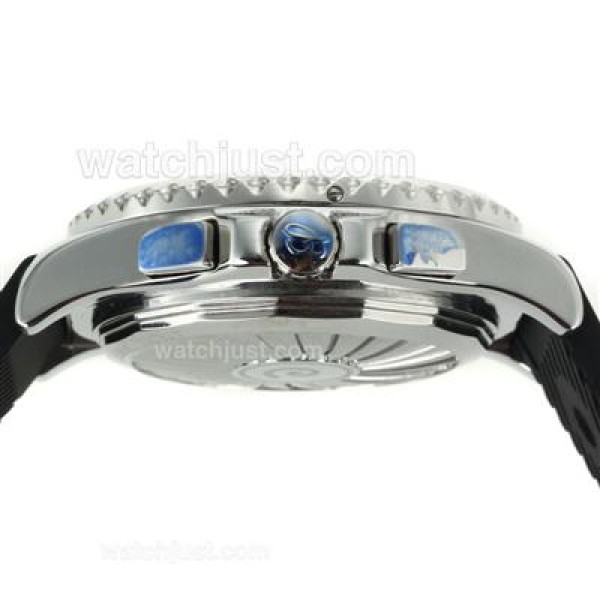 Breitling Emergency Digital Displayer with Blue Dial-Rubber Strap
