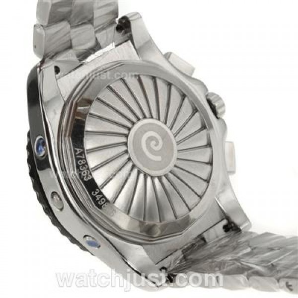 Breitling Emergency Digital Displayer PVD Bezel with Black Dial S/S