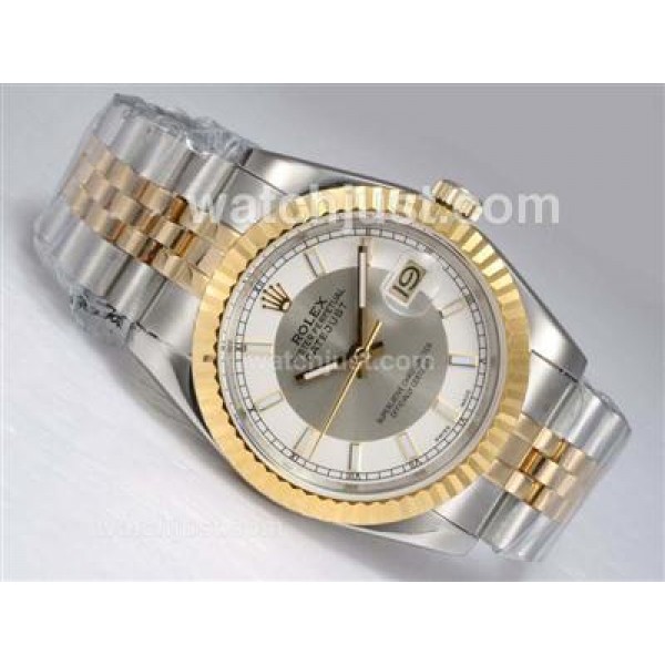 Luxury Rolex Datejust Fake Watches With White Dials For Sale