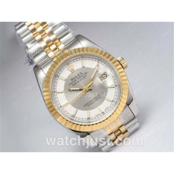 Luxury Rolex Datejust Fake Watches With White Dials For Sale