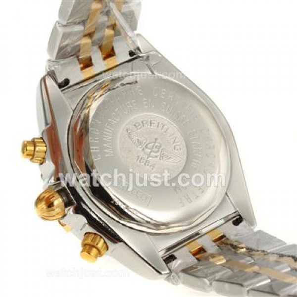 Breitling Chronomat Evolution Two Tone Automatic with Blue Dial S/S