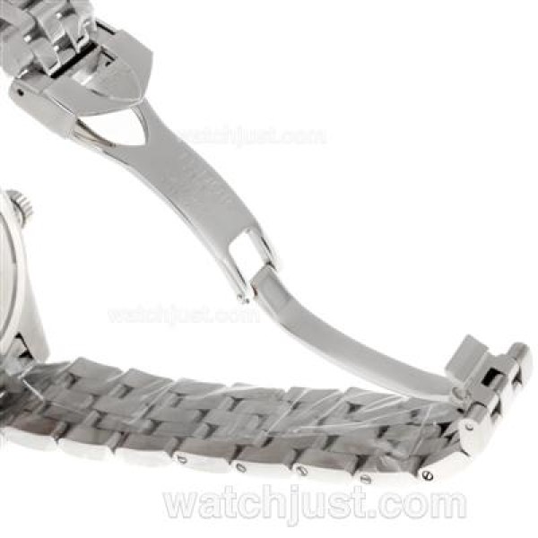 Tudor Day-Date Automatic Diamond Markers with Black Dial S/S-Sapphire Glass