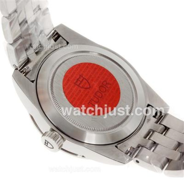 Tudor Day-Date Automatic Diamond Markers with Black Dial S/S-Sapphire Glass