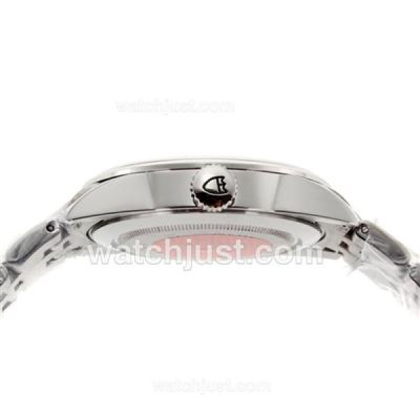 Tudor Day-Date Automatic Diamond Markers with Black Dial S/S-Sapphire Glass