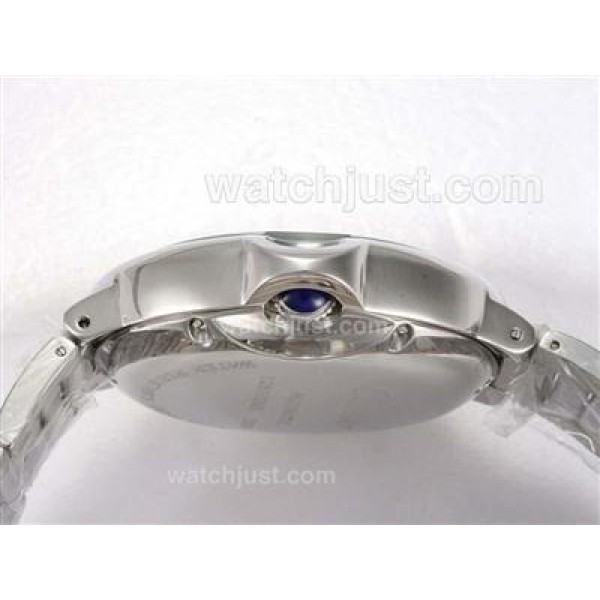 Cartier Ballon Bleu de Cartier with White Dial S/S(Gift Box is Included)