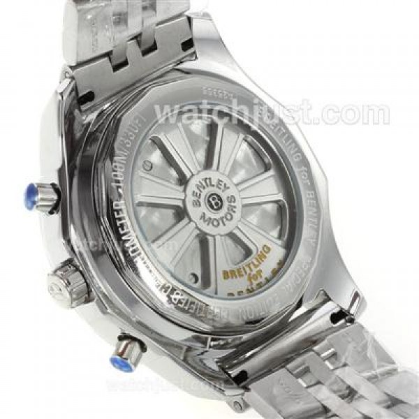 Breitling for Bentley Working Chronograph with White Dial S/S