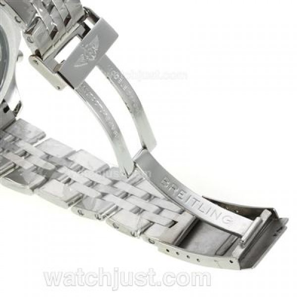 Breitling for Bentley Working Chronograph with White Dial S/S