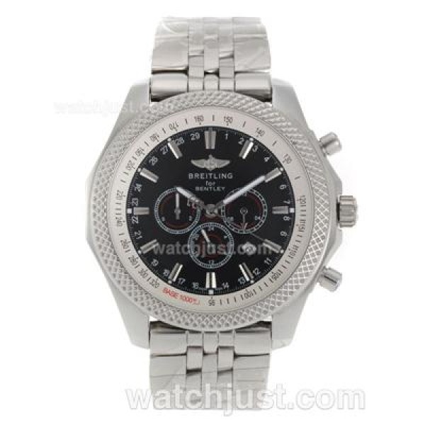 Breitling for Bentley Automatic with Black Dial S/S