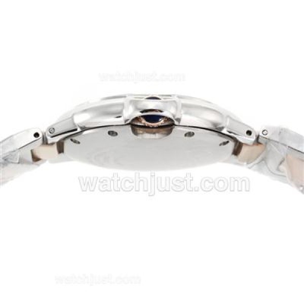 Cartier Ballon bleu de Cartier Two Tone with White Dial-Sapphire Glass