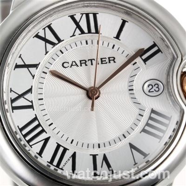 Cartier Ballon bleu de Cartier Two Tone with White Dial-Sapphire Glass