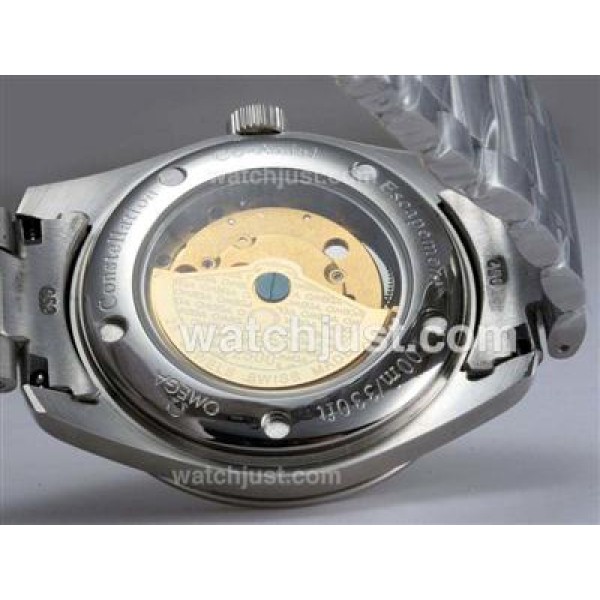 Omega Seamaster Aqua Terra Automatic Gold Marking with White Dial