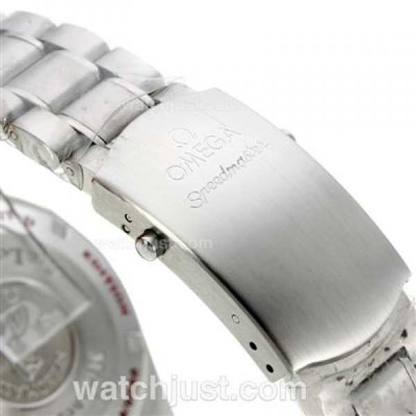 Omega Speedmaster Chronograph Swiss Valjoux 7750 Movement with Black Dial
