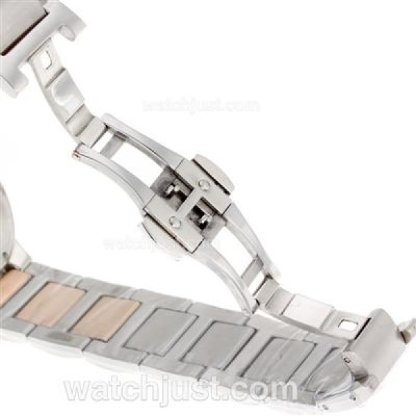 Cartier Ballon Bleu de Cartier Two Tone with White Dial-Sapphire Glass