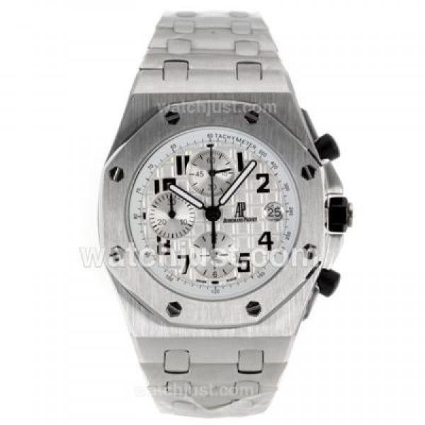 Audemars Piguet Royal Oak Working Chrono with White Dial S/S