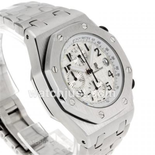 Audemars Piguet Royal Oak Working Chrono with White Dial S/S