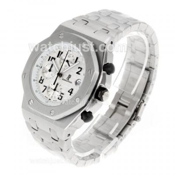 Audemars Piguet Royal Oak Working Chrono with White Dial S/S