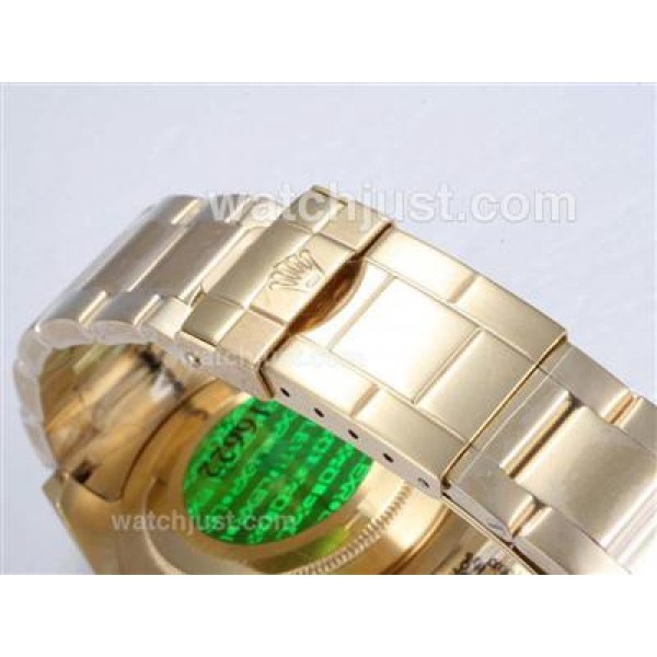 Top Quality Rolex Yacht-Master Fake Watches With Golden Dials For Sale