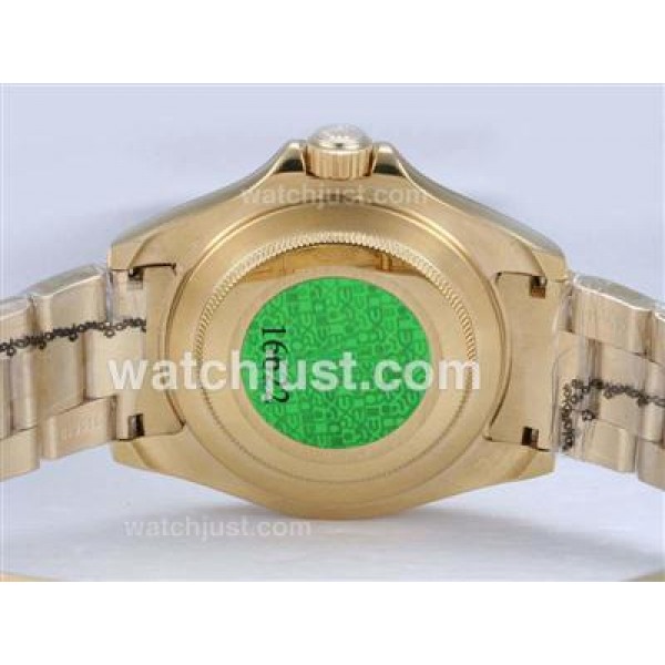 Top Quality Rolex Yacht-Master Fake Watches With Golden Dials For Sale
