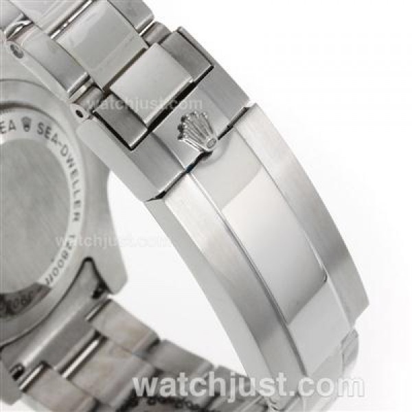 Top Quality Fake Rolex Sea-Dweller Watches With Black Dials Online