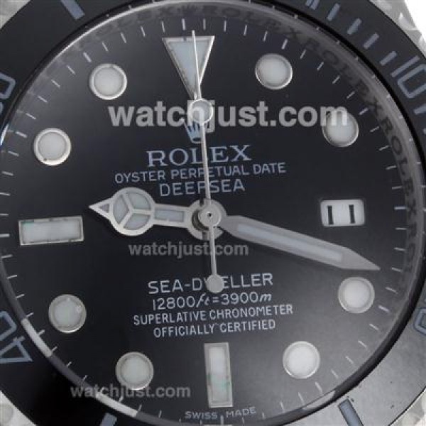 Top Quality Fake Rolex Sea-Dweller Watches With Black Dials Online