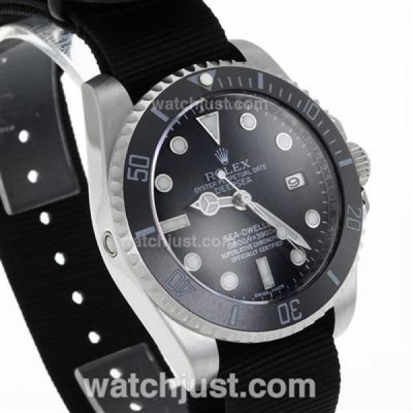Best 1:1 Rolex Sea-Dweller Fake Watches With Black Dials For Sale