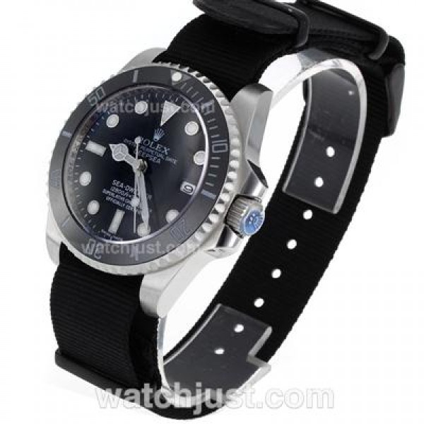 Best 1:1 Rolex Sea-Dweller Fake Watches With Black Dials For Sale