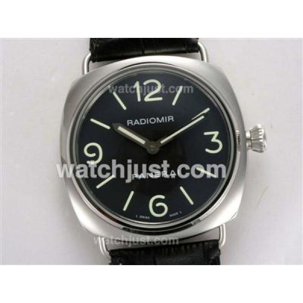 Panerai Radiomir Unitas 6497 Movement Manual Winding with Black Dial