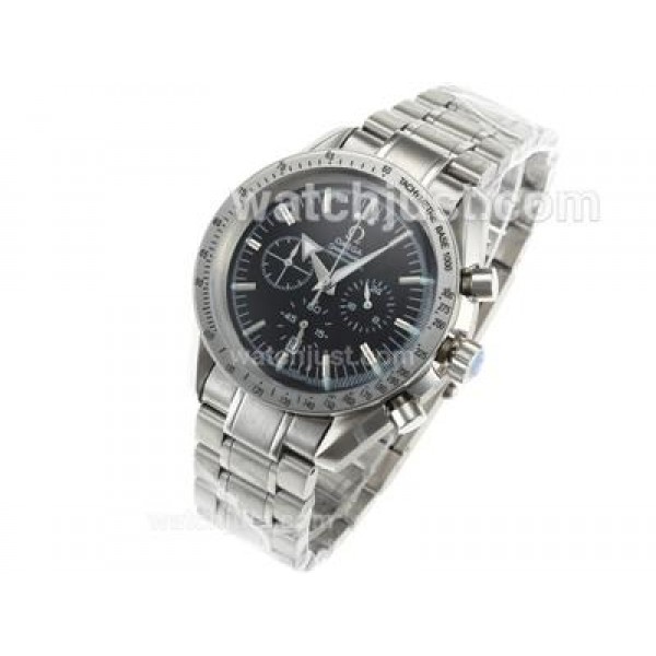 Omega Speedmaster Broad Arrow Working Chronograph with Black Dial