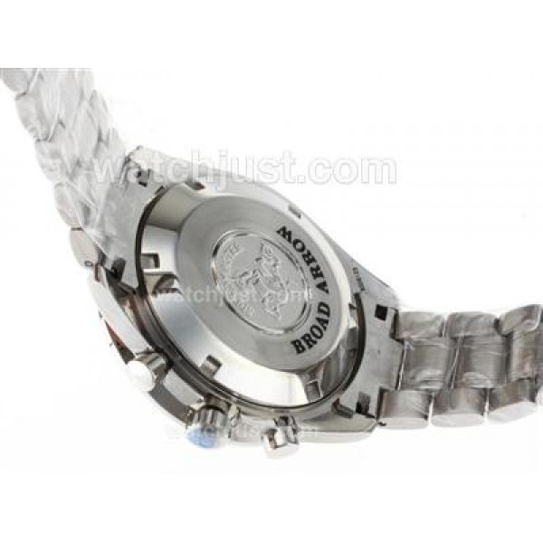 Omega Speedmaster Broad Arrow Working Chronograph with Black Dial