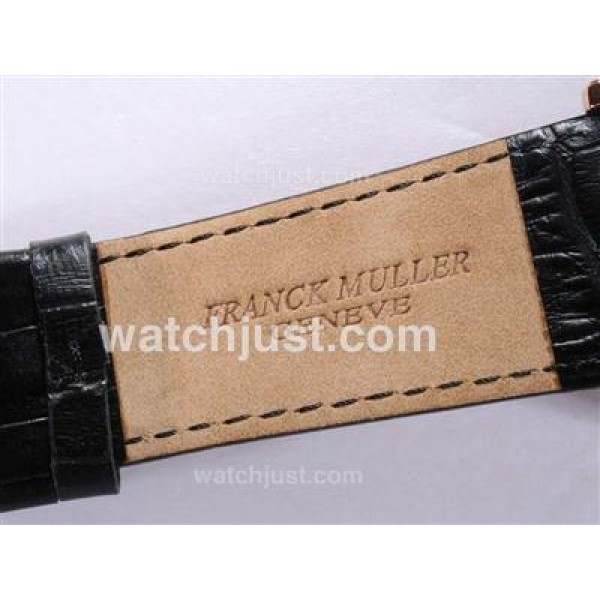 Franck Muller Master Square Rose Gold Case with White Dial
